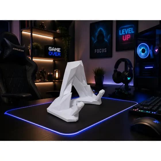 Suporte Controle PS5 PS4 Xbox Pc Gamer Suporte De Mesa Controle Joystick Impressão 3D Premium