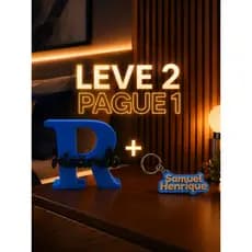 Letreiro Personalizado Nome Inicial Grande + Chaveiro De Brinde Enfeite Decorativo Mesa Quarto Presente