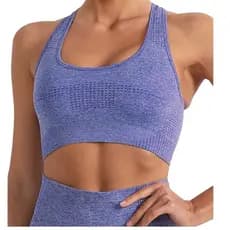 Top Academia Fitness Nadador com bojo removível sem costura treinos yoga pilates TOP450