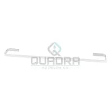 Porta toalha de banho 50 cm alumínio QUADRADO