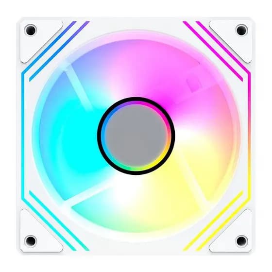 Ventoinha Acegeek Neon, ARGB, 120mm, Branco, AG-NEON-WH