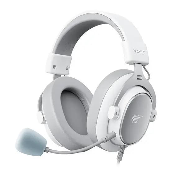Headset Gamer Havit H2015SE, Drivers 53mm, Branco, H2015SE-WHT