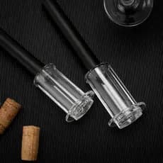 Abridor De Garrafa de Vinho Saca Rolha Sucção Pressão Com Agulha Bomba de Ar a Vácuo