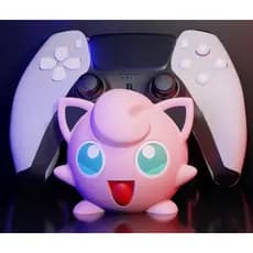 Suporte de Controle Jigglypuff Pokémon – Base para Xbox/PS | Impressão 3D Fofa e Funcional