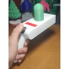 Rick and Morty Portal Gun - Arma de Portal - PLA - Decoração/Cosplay