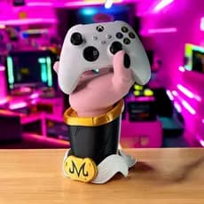 Suporte de Controle Universal Mão Majin Buu/Dragon Ball Z – O Poder Guardam Seus Controles! | Impressão 3D em PLA