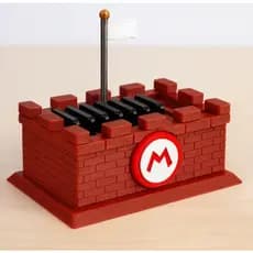 Mario Castle/Castelo – Suporte para Jogos de Nintendo Switch Impressão 3D em PLA