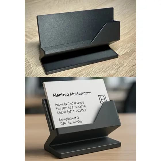 Porta Cartão Minimalista – Design Moderno e simples | Impressão 3D em PLA