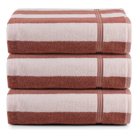 Kit 3 Toalhas De Praia Ipanema Toque Macio Suave Algodão