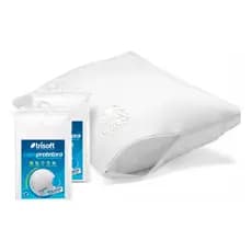 Kit 2 Capas Travesseiro Trisoft 200 Fios Ajustável Algodão