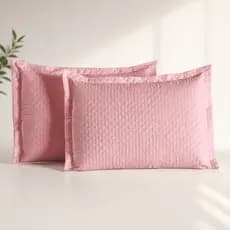 Par Porta Travesseiro Matelado Decorativo Toque Confortável