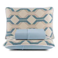 Lençol Para Cama Queen 03 Pçs Com Elástico Toque Macio Malha
