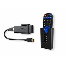 Kit Suporte de Parede para Controle + Suporte Fire TV Stick com Fita Dupla Face