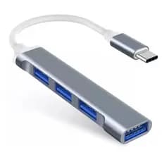 Hub Usb Type-c / tipo-c / usb-c 4 Portas Usb 3.0 5 Gbps GTI