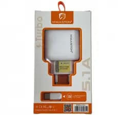 Kit carregador de iphone fonte com cabo Turbo 5.1A 25W USB Lightning  H'maston Original
