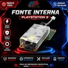 Fonte interna Playstation 2 série 90000