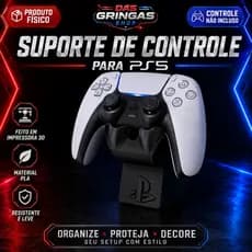 Suporte De Controle Para Ps5 Preto