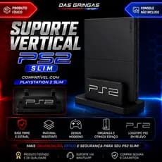 Suporte Vertical para PS2 slim Playstation 2