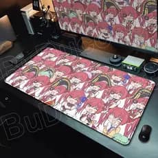 PC Kawaii Girl Hololive Houshou Marine Desktop Mouse Pad Antiderrapante Tapete De Teclado Para Jogos De Computador 900x4