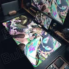 HD Impressão De Borracha Computador Mousepad XXL Kawaii Jogo Anime Wuthering Ondas Lynae Mornye Teclado Tapete Grande Po
