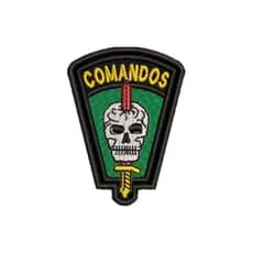 Patch Bordado Colorido Ações de Comandos