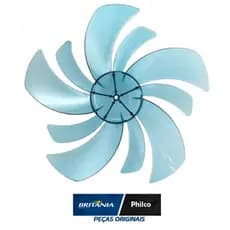 Helice Philco/britania 40cm 10 Pás Bvt495/pvt492/pvc491 Azul Celeste