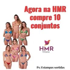 Kit 10 Biquínis de amarrar levanta bumbum