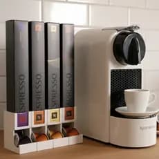 Suporte Dispenser de Cápsulas  Nespresso e Starbucks Automático - Porta Cápsulas Compacto