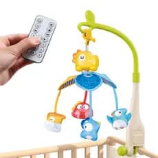 Móbile Infantil Dinossauro com Música, Luz e Controle Remoto Castela