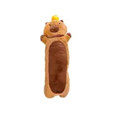 Pelúcia Capivara Gigante 55cm Macia para Abraçar Polibrinq