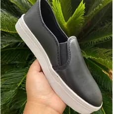 Tênis Feminino Iate Slip On Casual Confortável Pingente
