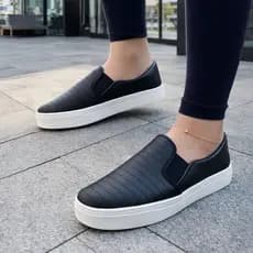 Tênis Feminino Casual Sapato Feminino Tenis Stillo Slip On Feminino Sapatenis LISTRA