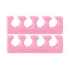 Par de Separador de Dedos de Silicone - Cor Rosa Candy - Coleção Candy Colors - Talita Cardozo