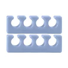 Par de Separador de Dedos de Silicone - Cor Azul Candy - Coleção Candy Colors - Talita Cardozo