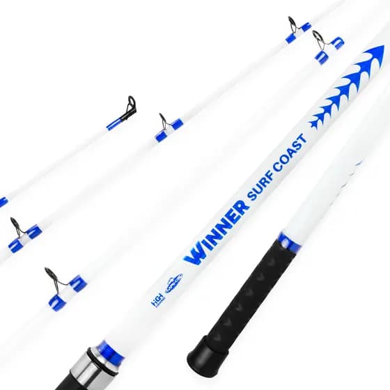 Vara Winner Surf Coast Para Molinete 30lbs 2 Partes Makis