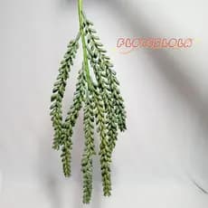 Suculenta Planta artificial suculenta dedo de moça,  ideal para uso em plantadeiras, vasos ou cestas suspensas. Esta planta artificial proporciona excelente simulação, é tão realista quanto uma verdadeira planta natural.