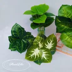 Buquê de Folhagem mini arvore de decoracao P/ decoracao de festa, escritorio, vaso,planta artificiais,folhas artificiais