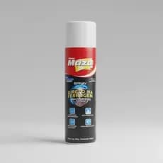 Tinta Esmalte Direto Na Ferrugem Maza Spray Branco Brilhante Anticorrosivo 400ml