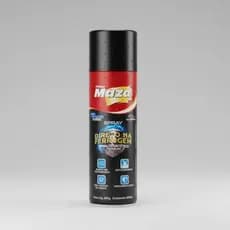 Tinta Esmalte Direto Na Ferrugem Maza Spray Preto Brilhante Anticorrosivo 400ml