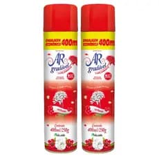 Bom Ar Gradavel Odorizador De Ambientes Verbena 400ml 2un