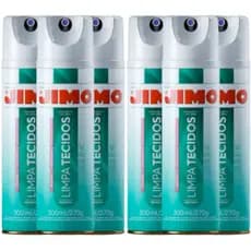 Jimo Limpa Tecidos Automotivo E Doméstico Refresh 300ml 6un