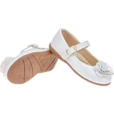 Sapatilha Infantil Menina Detalhe Flor Ocasião Casual Conforto Leve Festa Daminha De Honra Delicada