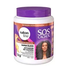 Ativador de Cachos SOS Cachos Super Óleos Salon Line 1kg - Salon line