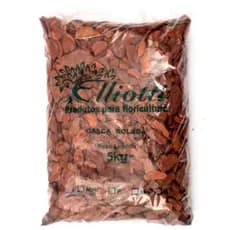 casca de pinus para plantas e orquídeas 1kg