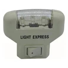 Luminária Noturna Tomada Led Switch Liga Desliga Interruptor