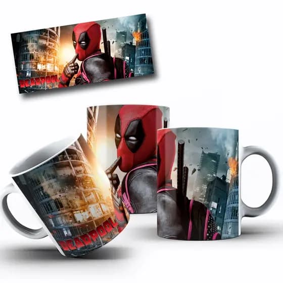 Caneca Herois Alta Resistência Polímero 325ml - Personalizada 24 horas