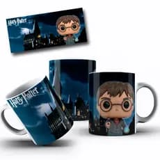 Caneca Harry Potter Alta Resistência Polímero - Personalizada 24 horas
