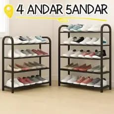 Sapateira Prateleira 4/5 Andares Organizadora Multiuso Sapatos Livros Brinquedos