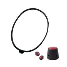 Borracha Para  Panela Pressão + Pesa e 2 Selos Clock Control 4,5 Lts Guamantec