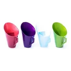 Kit 3 Conchas Para Cereais Plastico  Tamanho Media